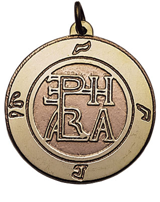 Siegel des Erzengel Raphael (Kupfer/Messing)