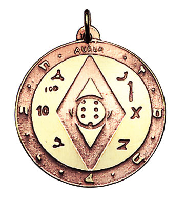 Amulett des Reichtums (Kupfer/Messing)