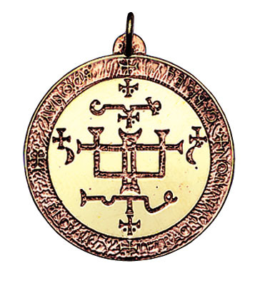 Amulett des Erzengels Gabriel (Kupfer/Messing)