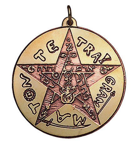 Tetragrammaton v. Eliphas Levi (Kupfer/Messing)